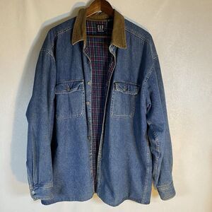 Vintage Gap XL Denim Shirt Shacket